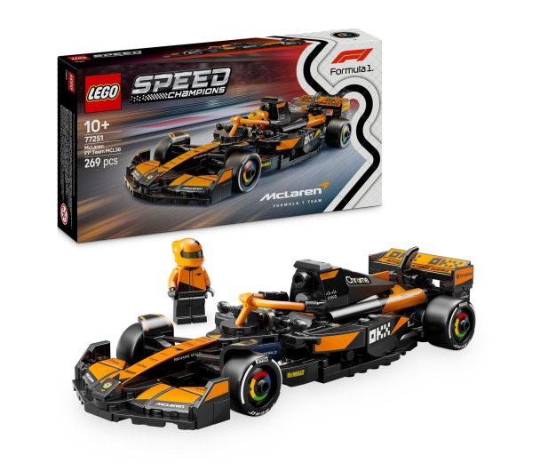 LEGO Speed Champions 77251 Bolid F1® McLaren Team MCL38 - 1308244 - zdjęcie 2